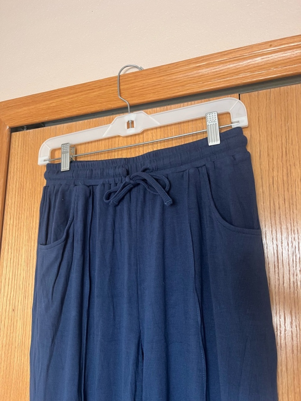 Oncharm Royal Blue Two-Piece Tank Top and Wide Leg Pants Set - Picture 5 of 8